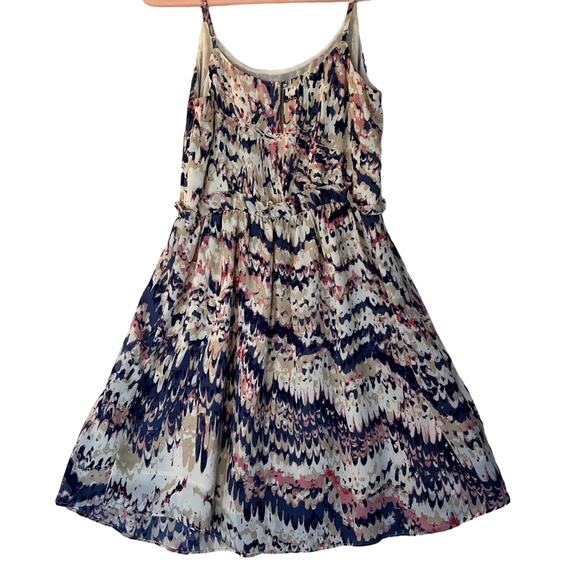 Paper Crown For Stitch Fix Dress Womens Small Cami Strappy Short Print Abstract - Picture 5 of 15